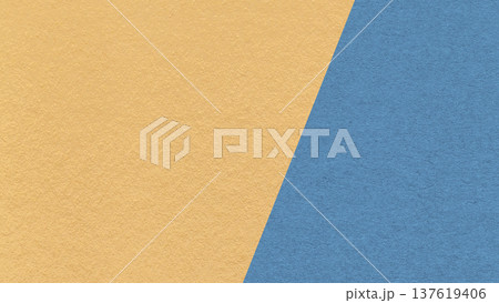Light ochre texture background with steel blue diagonal angled split and copy space for template, banner, presentation Light ochre texture background with steel blue diagonal angled split and copy space for template, banner, presentation 137619406