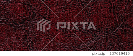 Dark red leather texture background with embossed grain pattern. Macro wine surface structure fabric backdrop Dark red leather texture background with embossed grain pattern. Macro wine surface structure fabric backdrop 137619419