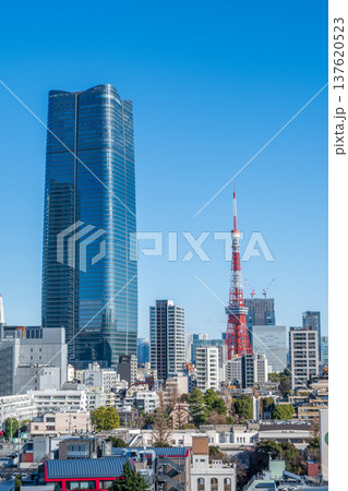 六本木ヒルズ方面から麻布台ヒルズ方面を眺める 六本木ヒルズ方面から麻布台ヒルズ方面を眺める 137620523