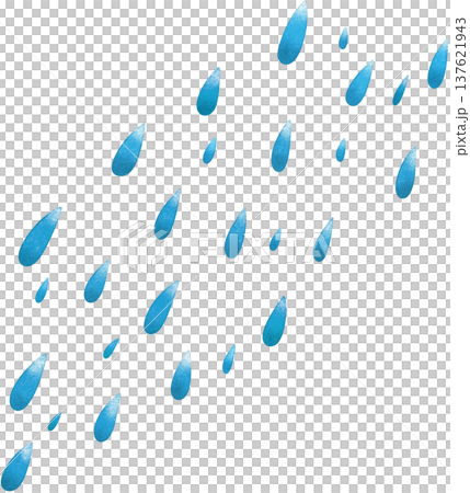 sky blue rain drop 137621943