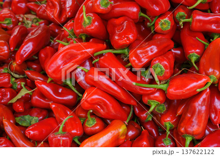 background of red sweet peppers background of red sweet peppers 137622122