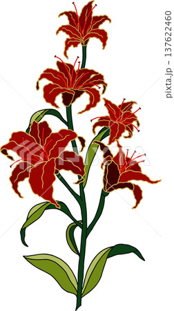 red flowers  137622460