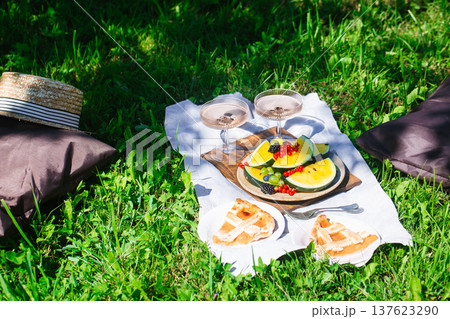 Outdoor summer picnic Outdoor summer picnic 137623290