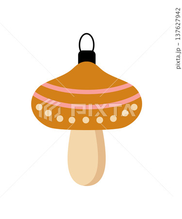 Decorative Ornament Mushroom 137627942