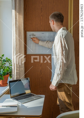 Home Office Productivity Under Deadline Pressure. 137628463