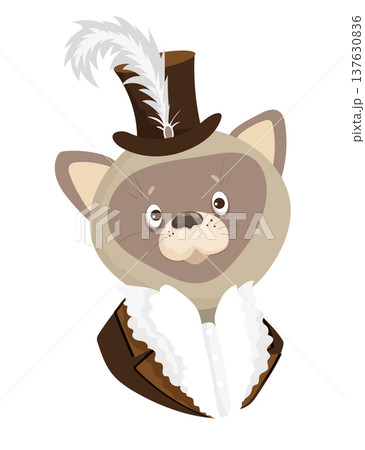 Aristocratic Ferret Portrait Aristocratic Ferret Portrait 137630836