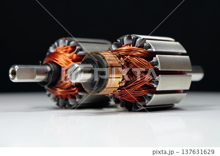 Rotors of electric motors from small household appliances 137631629