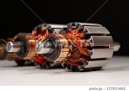 Rotors of electric motors from small household appliances Rotors of electric motors from small household appliances 137631662