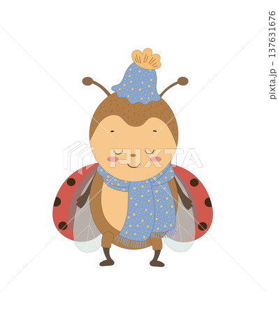 Cozy Cartoon Ladybug Cozy Cartoon Ladybug 137631676