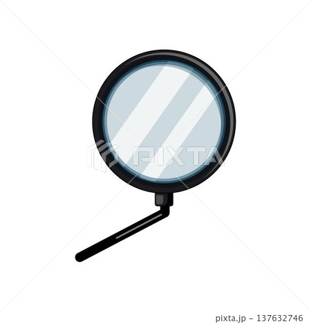 Round side mirror illustrating vehicle safety component Round side mirror illustrating vehicle safety component 137632746