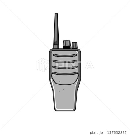Gray two way radio communication device for security Gray two way radio communication device for security 137632885