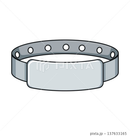 Medical wristband for patient identification in hospital Medical wristband for patient identification in hospital 137633165