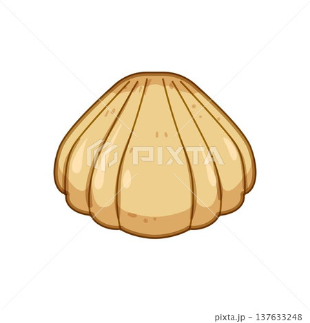 Scallop shell madeleine cookie baking mould 137633248