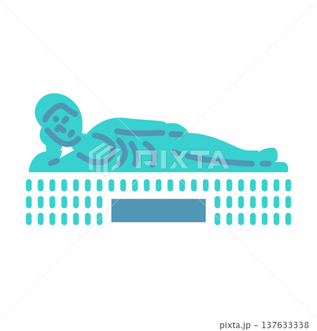 シンプルな釈迦涅槃像のアイコン 137633338