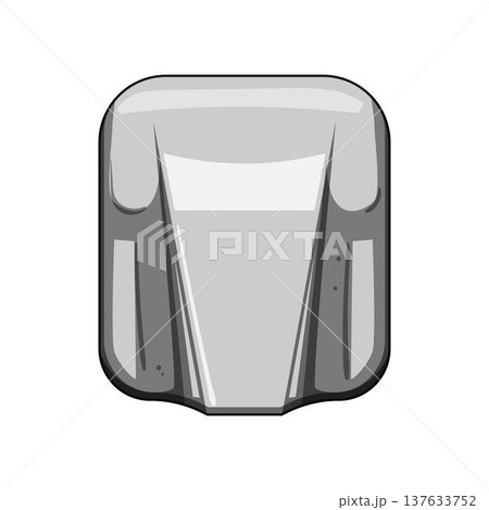 Hand dryer icon symbolizing public restroom hygiene and sanitation Hand dryer icon symbolizing public restroom hygiene and sanitation 137633752