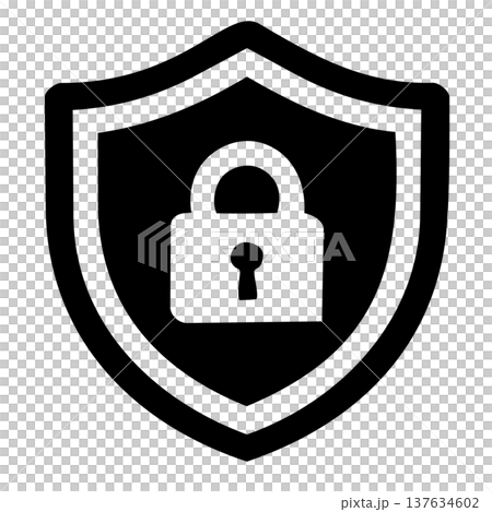 Security Shield Lock Icon 137634602