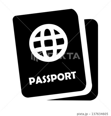 パスポートアイコン 137634605