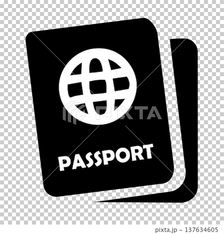 パスポートアイコン 137634605