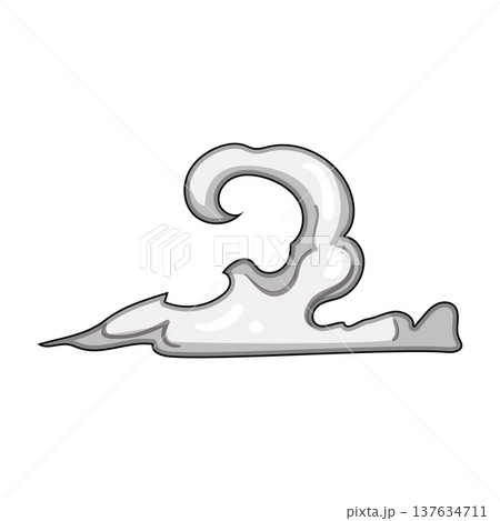 swiftness speed smoke cloud cartoon vector illustration swiftness speed smoke cloud cartoon vector illustration 137634711