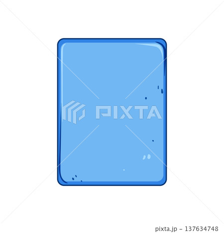 antimicrobial plastic cutting board cartoon vector illustration 137634748