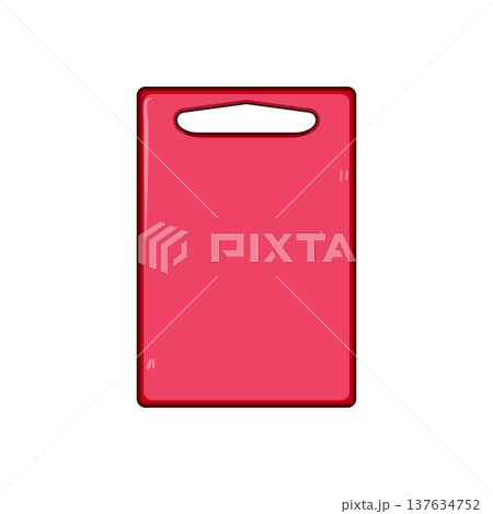 dishwashersafe plastic cutting board cartoon vector illustration dishwashersafe plastic cutting board cartoon vector illustration 137634752