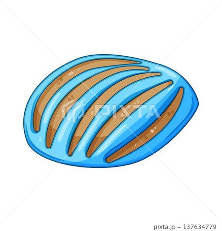 historia mexican conchas cartoon vector illustration 137634779