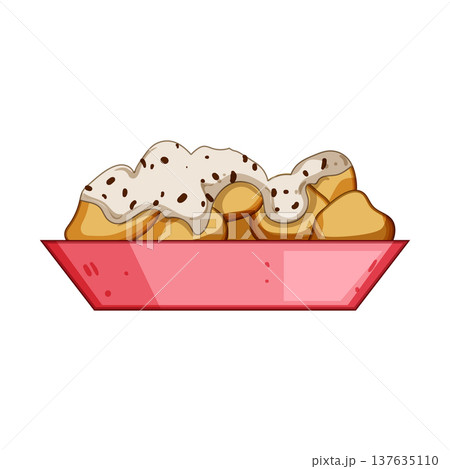 honey greek loukoumades cartoon vector illustration honey greek loukoumades cartoon vector illustration 137635110