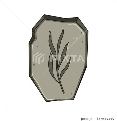 carbon fossil cartoon vector illustration carbon fossil cartoon vector illustration 137635345