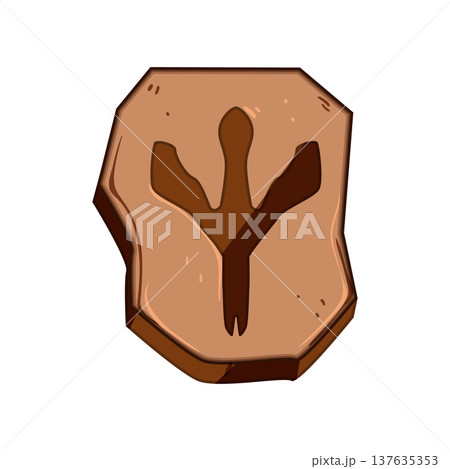 dinosaur fossil cartoon vector illustration dinosaur fossil cartoon vector illustration 137635353