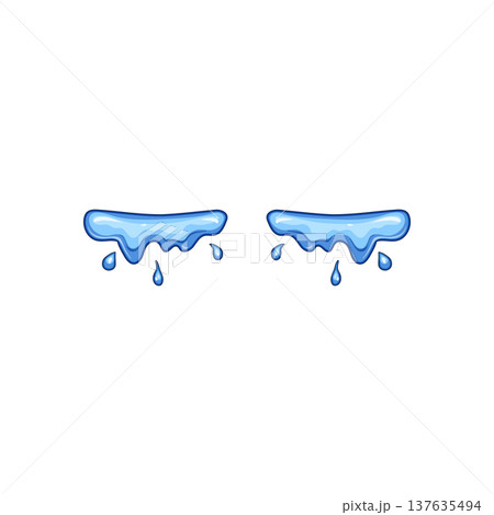 emotion cry cartoon vector illustration emotion cry cartoon vector illustration 137635494