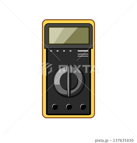 power watt meter cartoon vector illustration power watt meter cartoon vector illustration 137635830