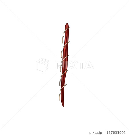 nonabsorbable suture cartoon vector illustration nonabsorbable suture cartoon vector illustration 137635903