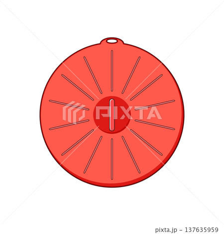 airtight silicone food cover cartoon vector illustration airtight silicone food cover cartoon vector illustration 137635959