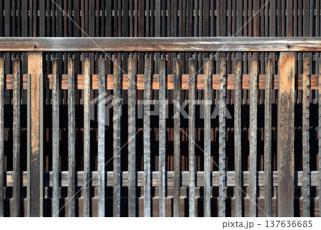 街角の風景 格子 スケッチ写真 街角の風景 格子 スケッチ写真 137636685