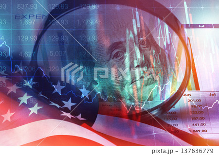 Conflict between Iran and USA affects financial markets and economic stability 137636779