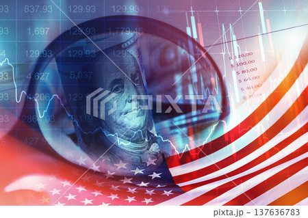 Conflict influences between Iran and USA reflected in financial trends and currency value 137636783