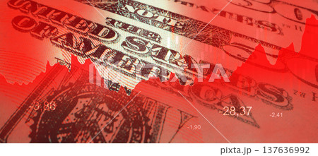 Oil crisis impacts on US economy during Iran USA conflict in early 2020s 137636992