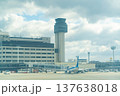 Airport Control Tower at Osaka Itami airport,Japan 137638018