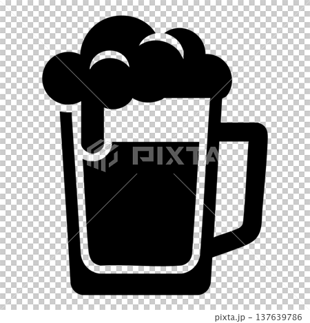 beer icon in simple style beer icon in simple style 137639786