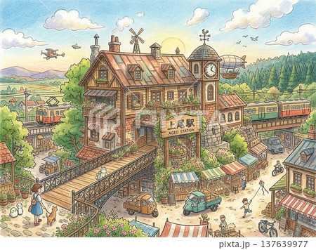 森に包まれた幻想の上尾駅 森に包まれた幻想の上尾駅 137639977
