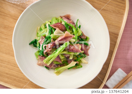 ホタルイカとあさつきのぬた 酢味噌和えの春のおつまみ 137641204