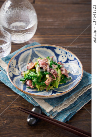 ホタルイカとあさつきのぬた 酢味噌和えの春のおつまみ 137641223