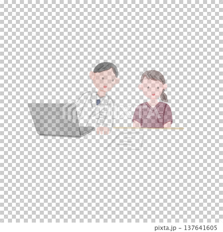 護士實習生的插圖 護士實習生的插圖 137641605