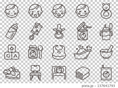Baby Goods Icon 01 137641793