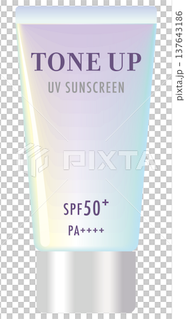 Purple-toned, tone-up sunscreen (SPF50+, PA++++) 137643186