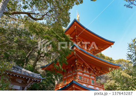 神戸・須磨寺・三重塔 神戸・須磨寺・三重塔 137643287