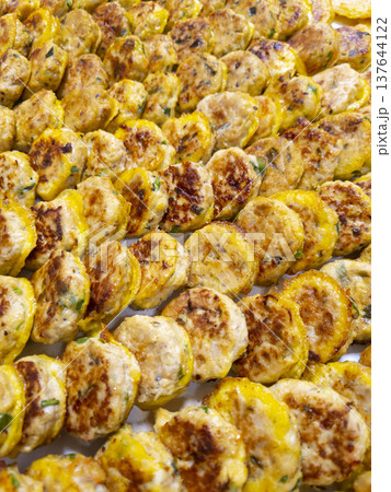 Korean food modeum jeon, Assorted Pancakes . Korea Traditional Festival foods. 137644122