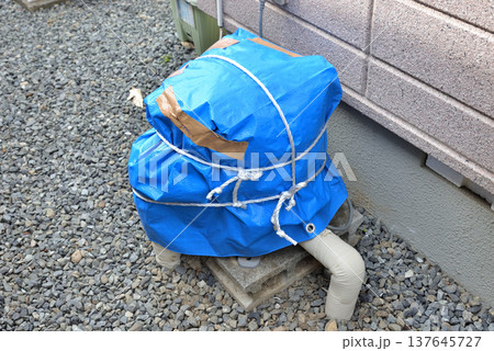 防寒対策した浅井戸用自動ポンプ 137645727