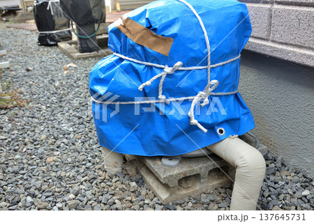 防寒対策した浅井戸用自動ポンプ 137645731