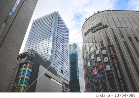 Nov 25 2025 Modern Umeda Shopping Mall with Adjacent Office Towers Nov 25 2025 Modern Umeda Shopping Mall with Adjacent Office Towers 137647089
